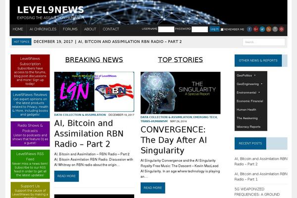 Mh_newsdesk-child theme site design template sample