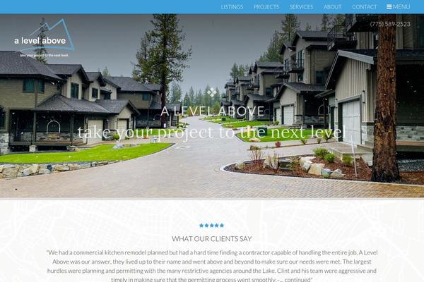 Carolina theme site design template sample
