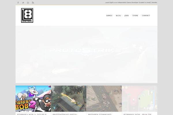 Eunoia theme site design template sample