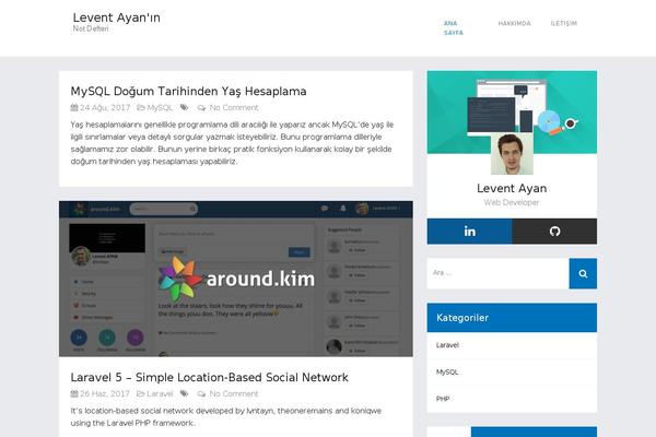 Prolog theme site design template sample
