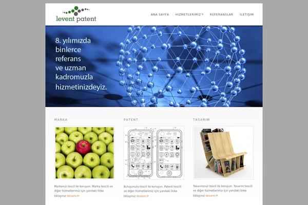 Dandelion theme site design template sample