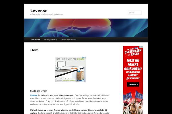 lever.se site used Twentyeleven-matti-svenska