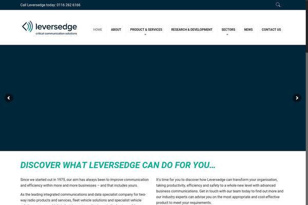 BeTheme Child theme site design template sample