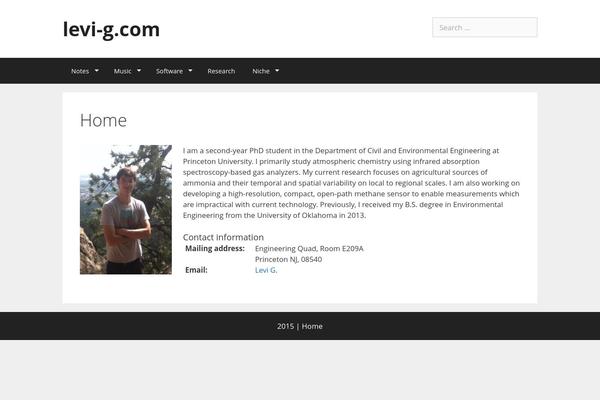 Site using Hide My Site plugin