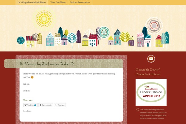 levillagenyc.com site used Blogic