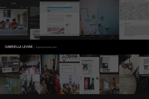Fullscreen theme site design template sample