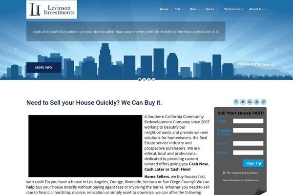 levinsoninvestments.com site used Jednotka-v1.2.0
