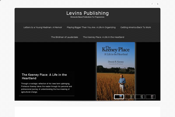 Theron theme site design template sample