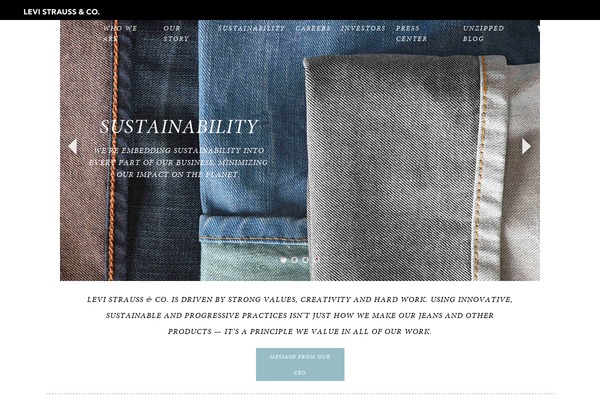 levistrauss.com site used Levis