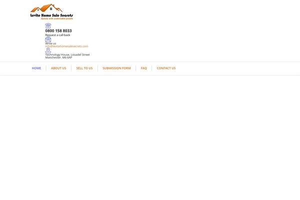 Consulting-child theme site design template sample