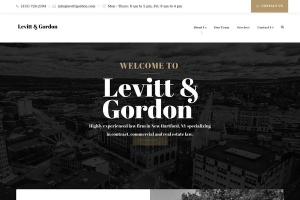 Attorna theme site design template sample