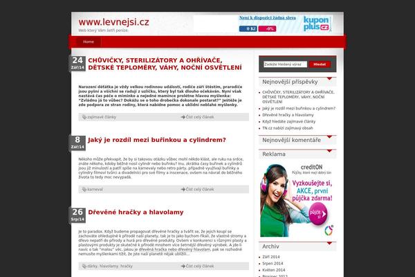 iDream theme site design template sample