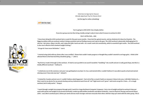Klean theme site design template sample