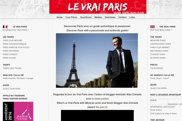 levraiparis.com site used Elements of SEO
