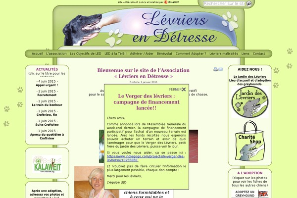Site using Gwolle Guestbook plugin
