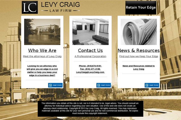 levycraig.com site used Teluro