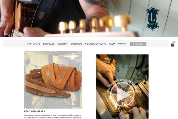 Storefront theme site design template sample