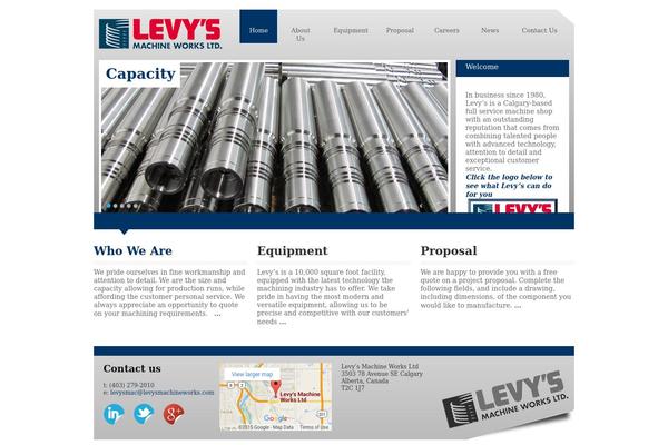 levysmachineworks.com site used Levysmachineworks