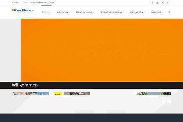 Dp_evolve theme site design template sample