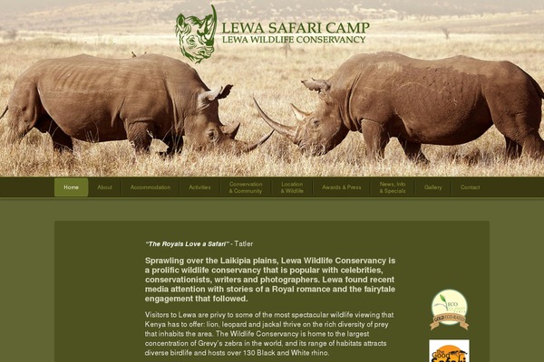 lewasafaricamp.com site used C-and-p-properties