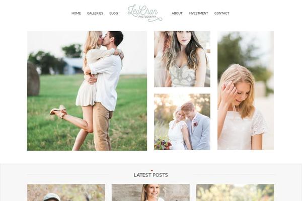 Tripod theme site design template sample