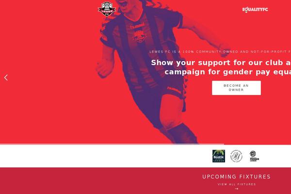 Site using Goodlayers-soccer plugin