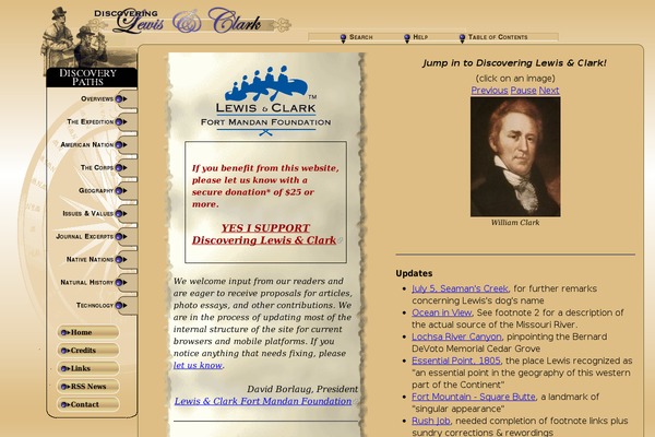 lewis-clark.org site used Wp-bootstrap-starter-child