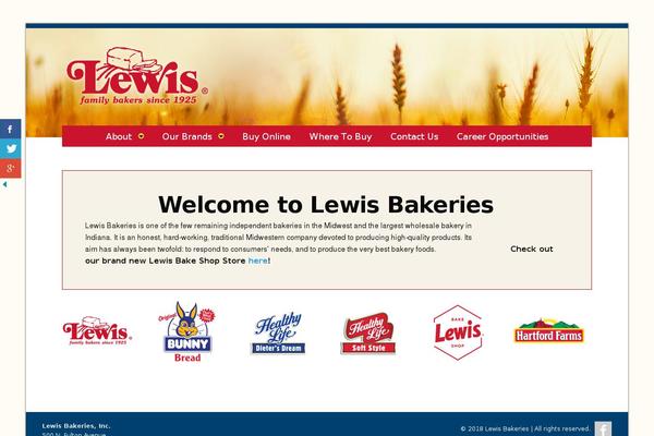 lewisbakeries.net site used Wp-lewisbakeries2015