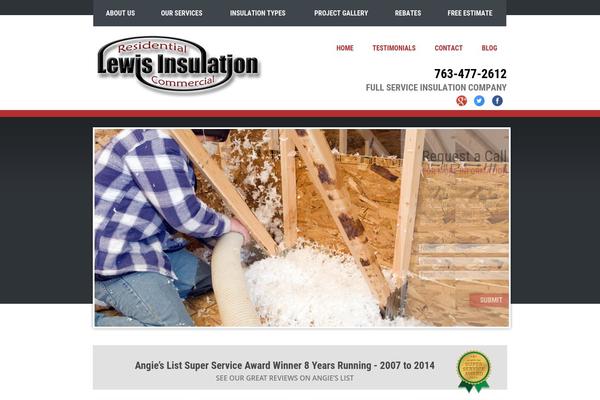 lewisinsulation.com site used Lewisinsulation