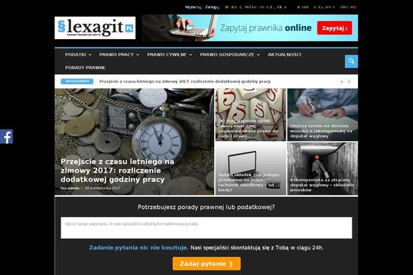 Site using Soslider-social-slider plugin