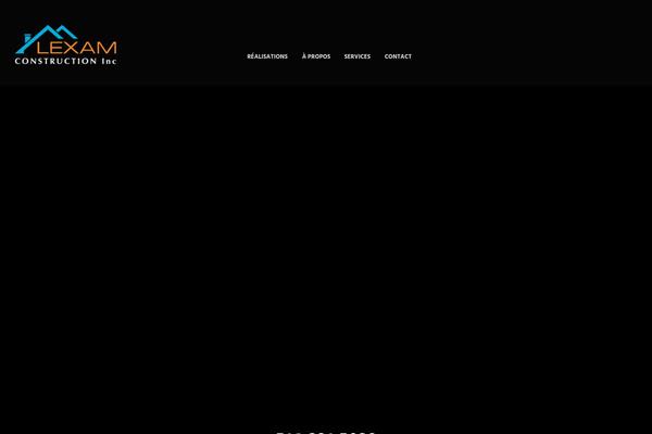 Infinite theme site design template sample