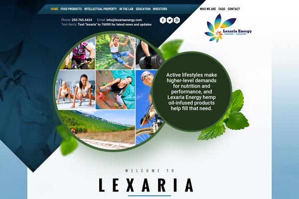 lexariaenergy.com site used Impressive