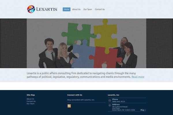 Whitelight theme site design template sample
