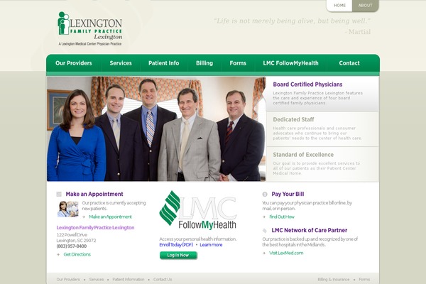 Physpracticetheme theme site design template sample
