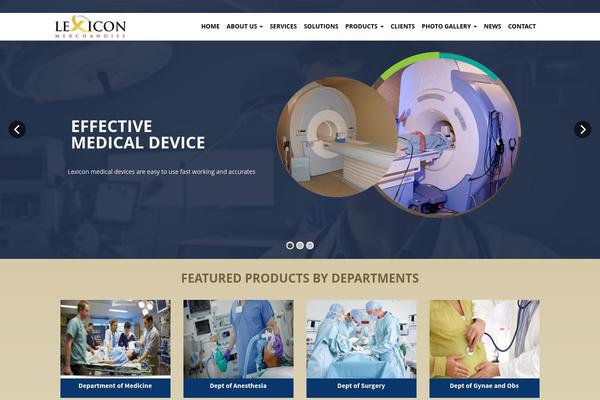 Lexicon Child Theme theme site design template sample