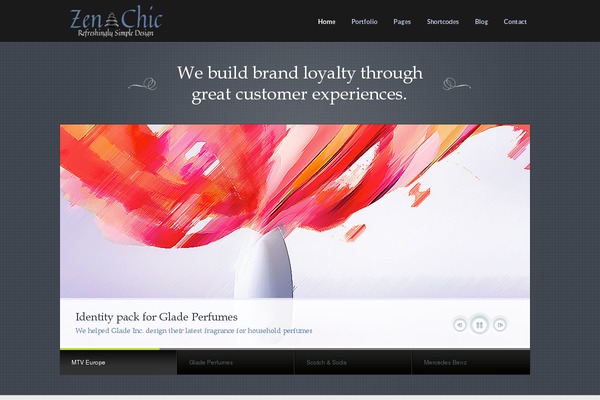 SPA Treats theme site design template sample