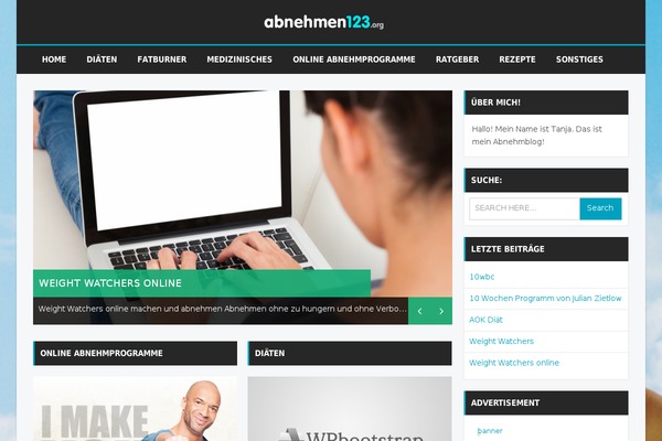 Bzine theme site design template sample