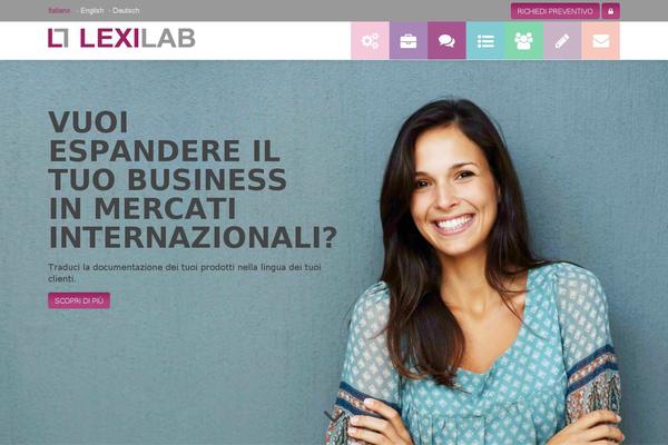 lexilab.it site used Lexilab-traduzioni