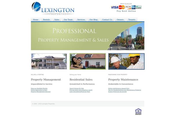 lexington-properties.com site used Columbus