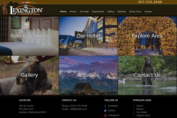 Site using Lead Call Buttons plugin
