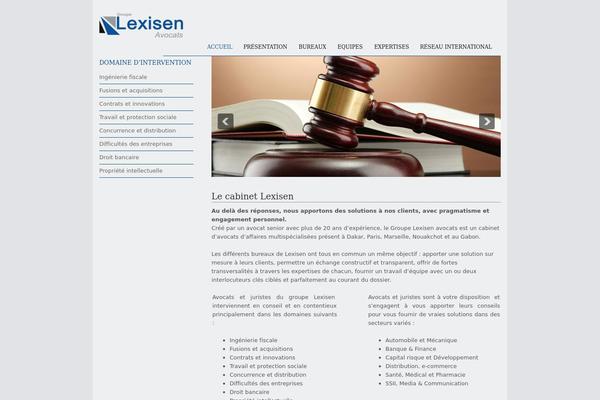 Site using Justicia-core plugin