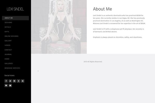Zyra theme site design template sample