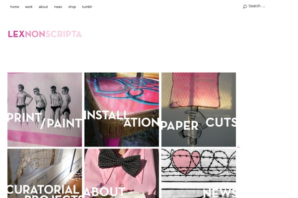 Ubud theme site design template sample