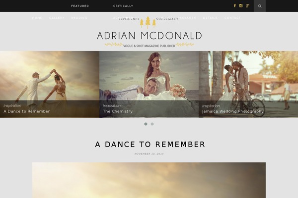 Hemlock theme site design template sample