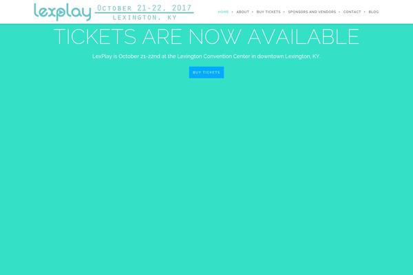 Brooklyn theme site design template sample