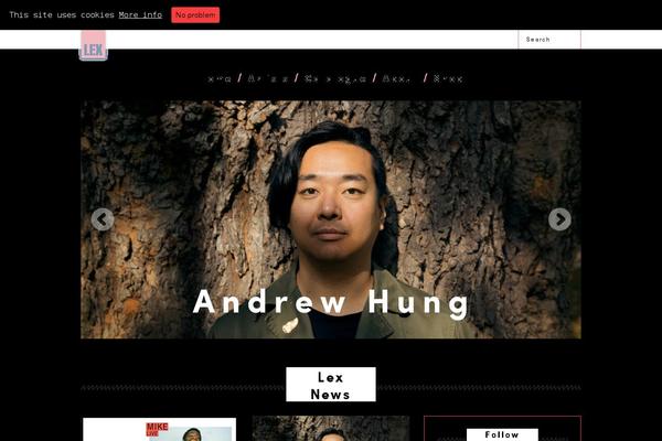 Site using Shortcodes-indep plugin