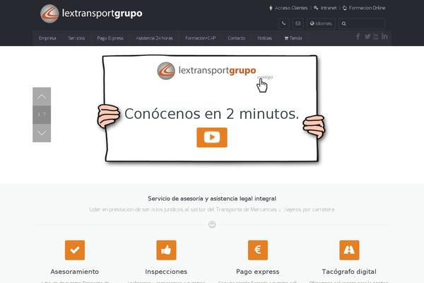 Site using Crafty Social Buttons plugin
