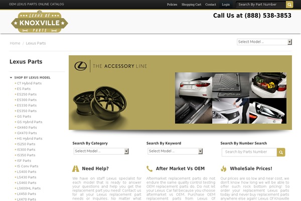 lexusofknoxvilleparts.com site used Automotive_ultra