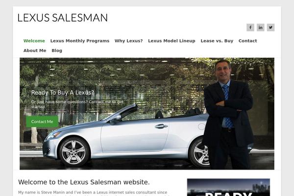 Spacious theme site design template sample