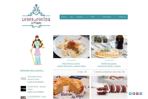 CookingPress theme site design template sample